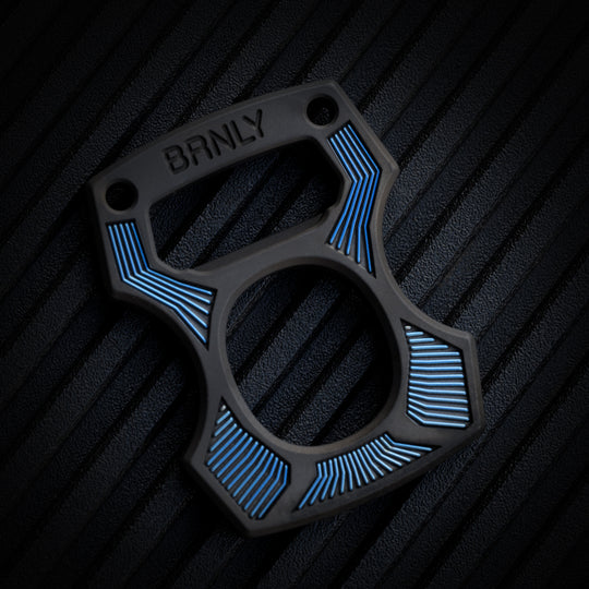 BRNLY x Ti2 Cypop -- Titanium (Art Deco Light Blue)