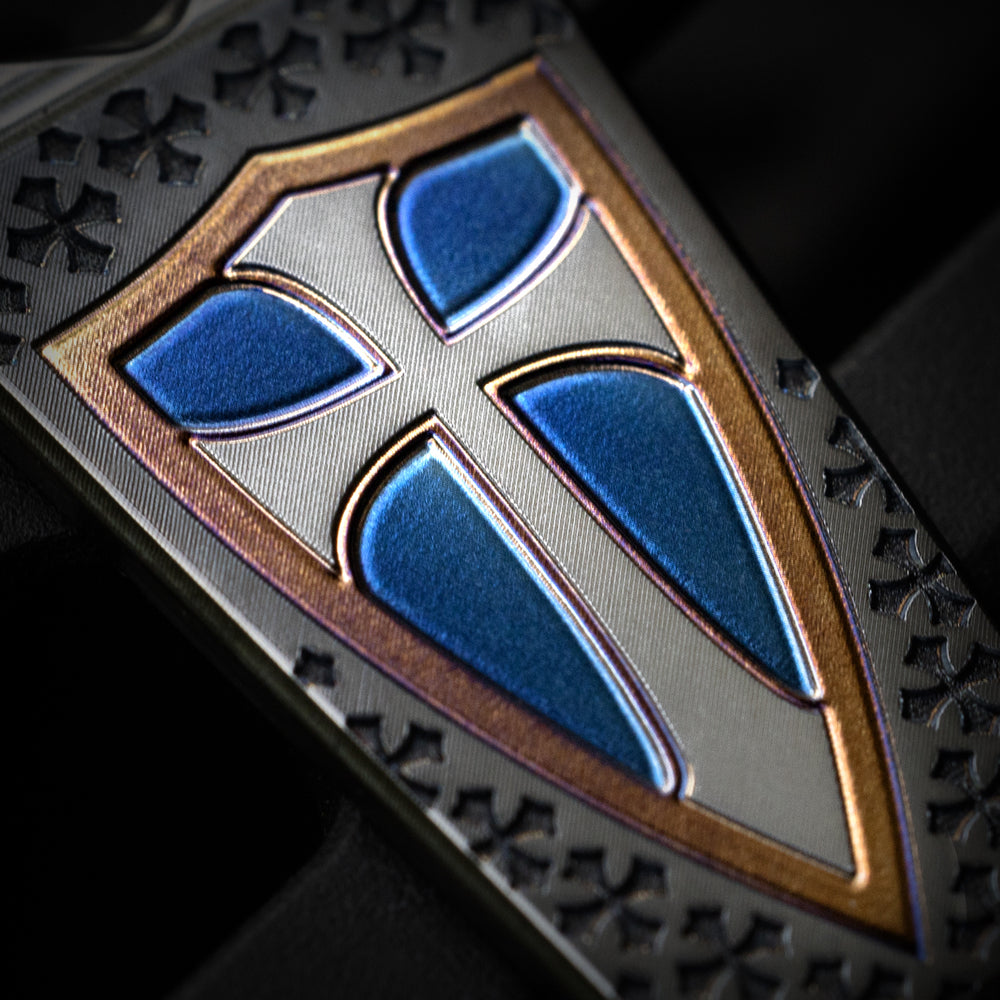 Steel Flame x Ti2 -- 2 Hole Crusader Clip (Vader)