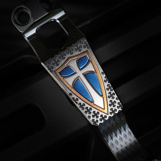 Steel Flame x Ti2 -- 2 Hole Crusader Clip (Vader)