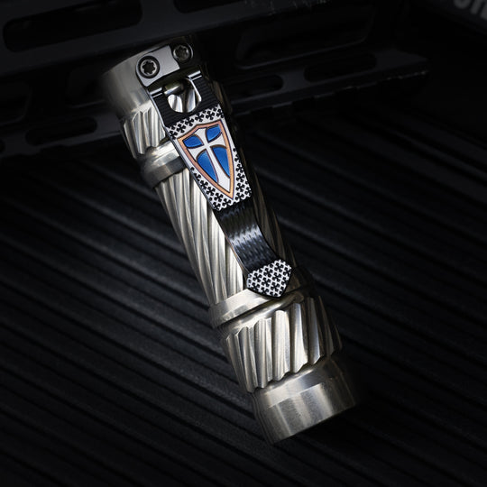 Steel Flame x Ti2 -- 2 Hole Crusader Clip (Vader)