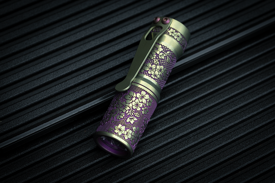CWF Arcadian Flashlight - Sakura (Purple / Bronze Ano) Quantum Dragon