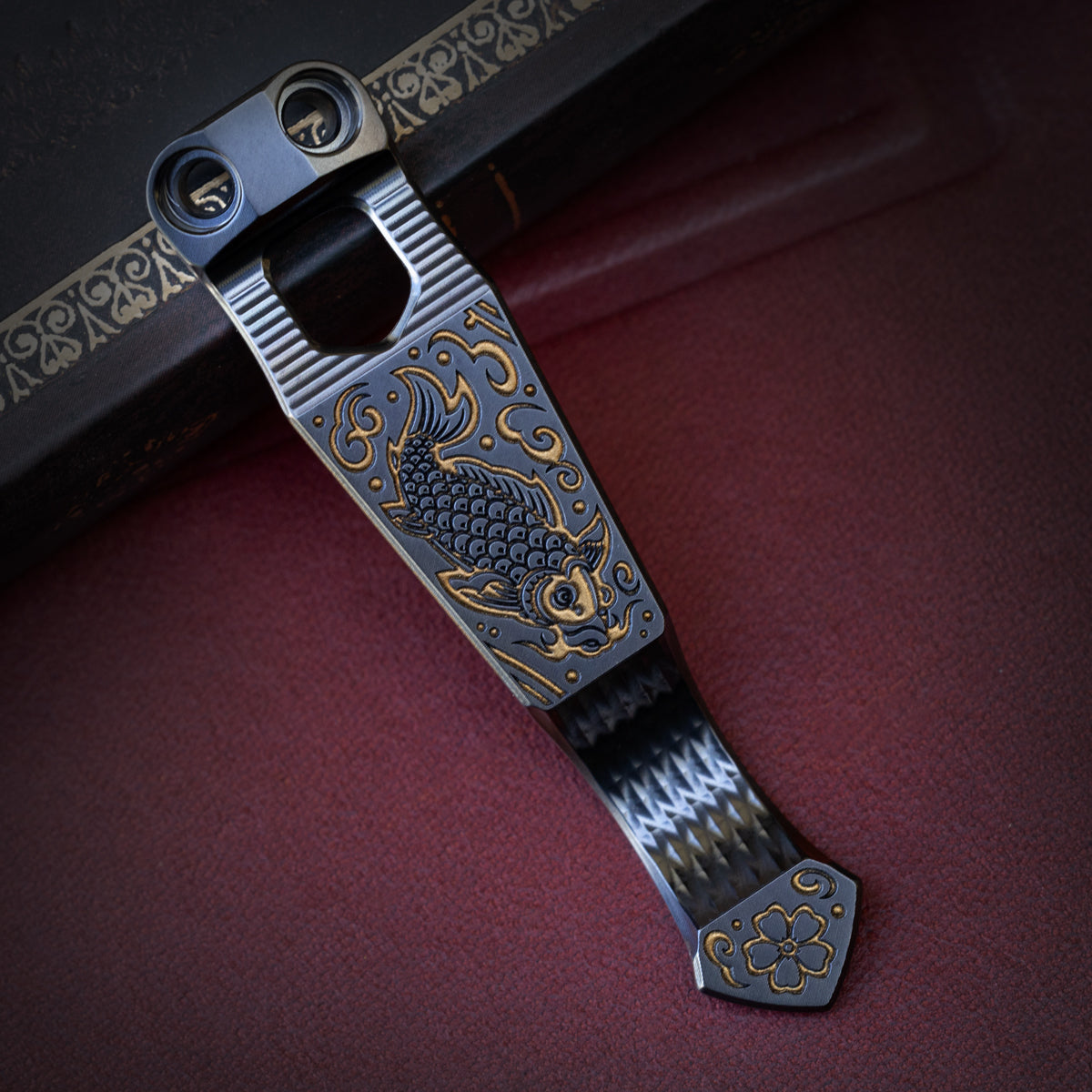 Steel Flame x Ti2 | 2 Hole Flashlight Clips – Ti2 Design