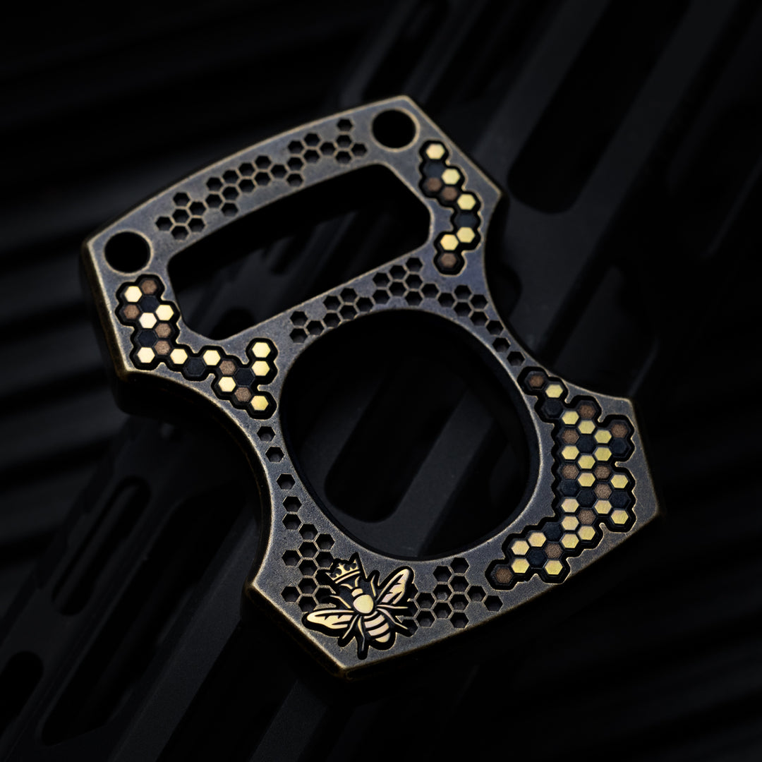 BRNLY x Ti2 Cypop -- Brass (Rose / Honeybee Inlay)