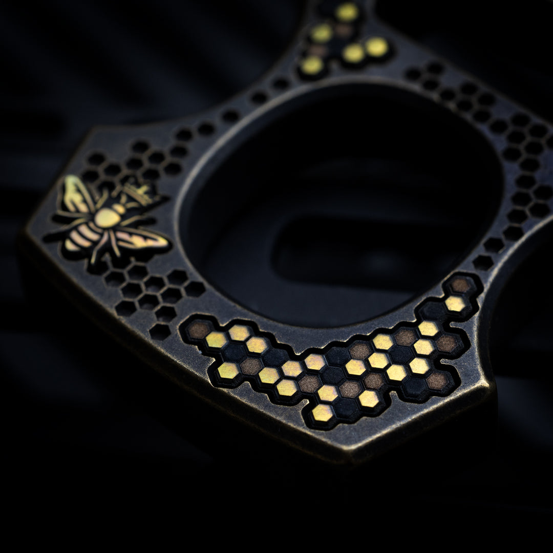 BRNLY x Ti2 Cypop -- Brass (Rose / Honeybee Inlay)