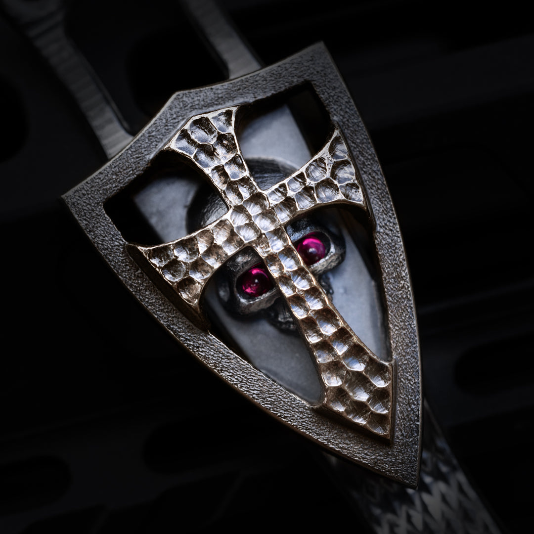 Steel Flame x Ti2 -- 3 Hole Eternal Warrior Knife Clip