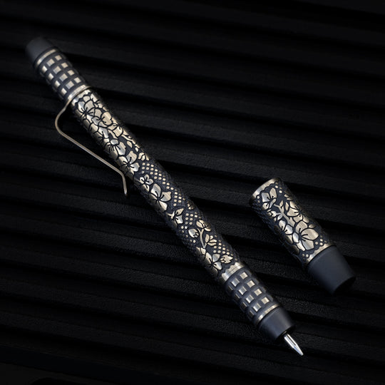 Titanium TechLiner Grid Pen -- Sakura LE (Matte TRD / Bronze Ano)
