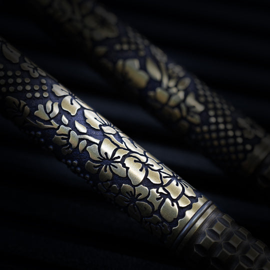 Titanium TechLiner Grid Pen -- Sakura LE (Matte TRD / Bronze Ano)