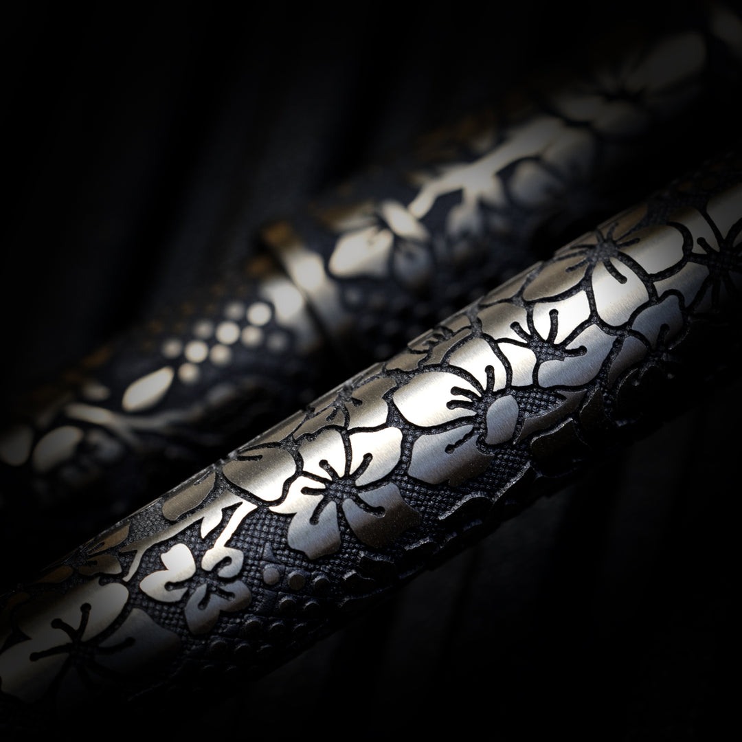 Titanium TechLiner Grid Pen -- Sakura LE (Matte TRD / Bronze Ano)