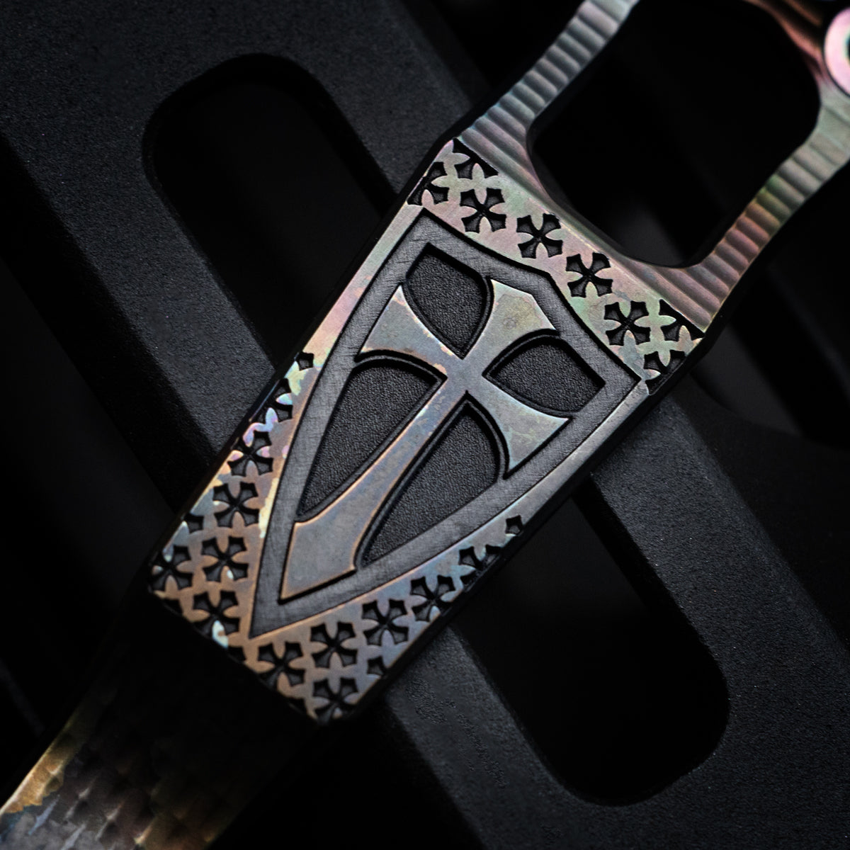 Steel Flame x Ti2 -- 3 Hole Crusader Clip (TRD) – Ti2 Design