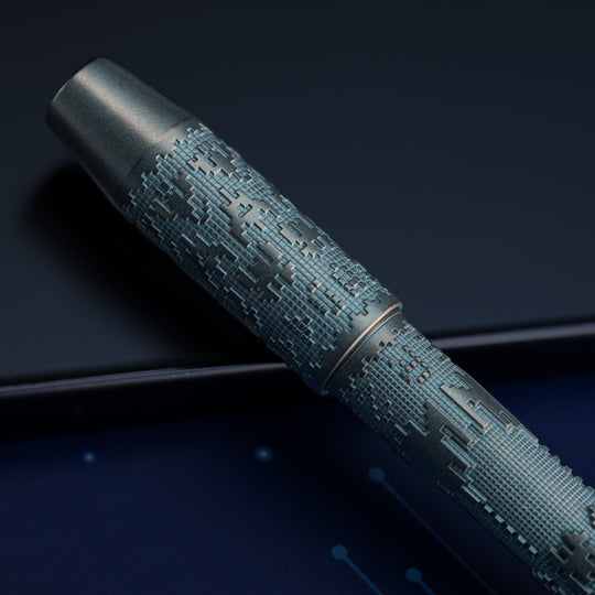 Titanium TechLiner Grid Pen --  Galaga LE (Ethereal)