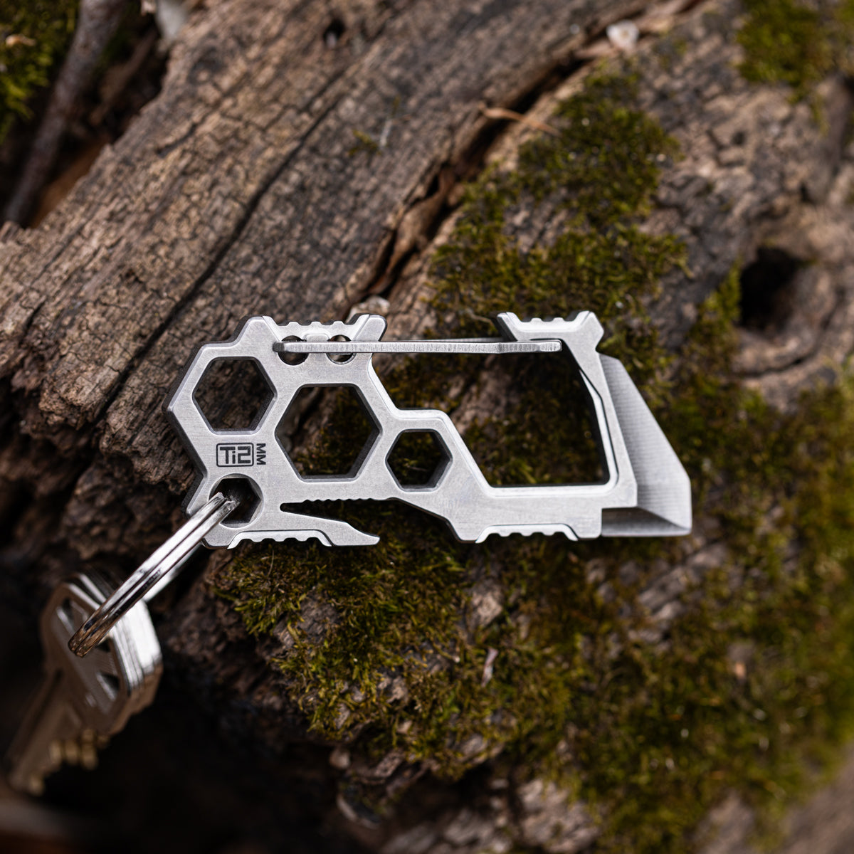 Titanium Para-Biner Carabiner -- PB-4 (Tumbled) – Ti2 Design